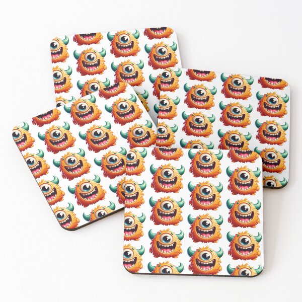 Item preview, Orange Monster  designed and sold by SMILEYPAPER.