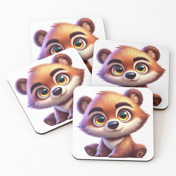 Item preview, Playful bear with charm designed and sold by Magcreative.