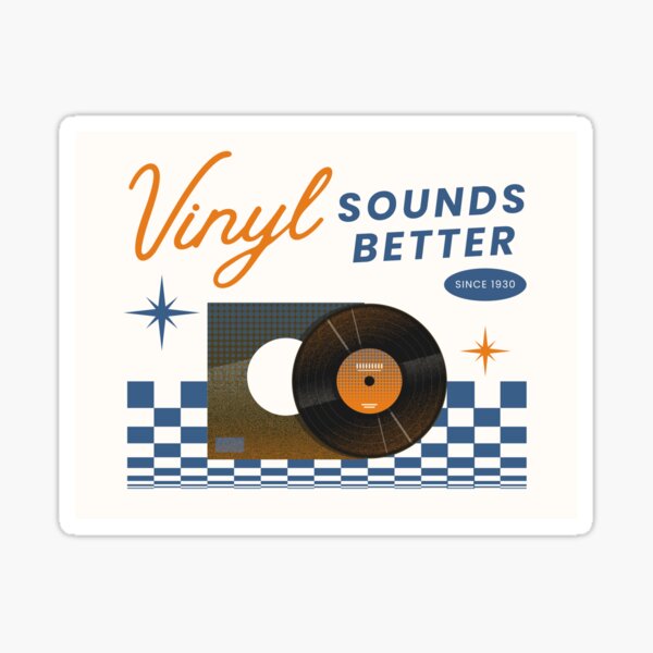 Item preview, Vinyl Sounds Better designed and sold by Caring Hearts.