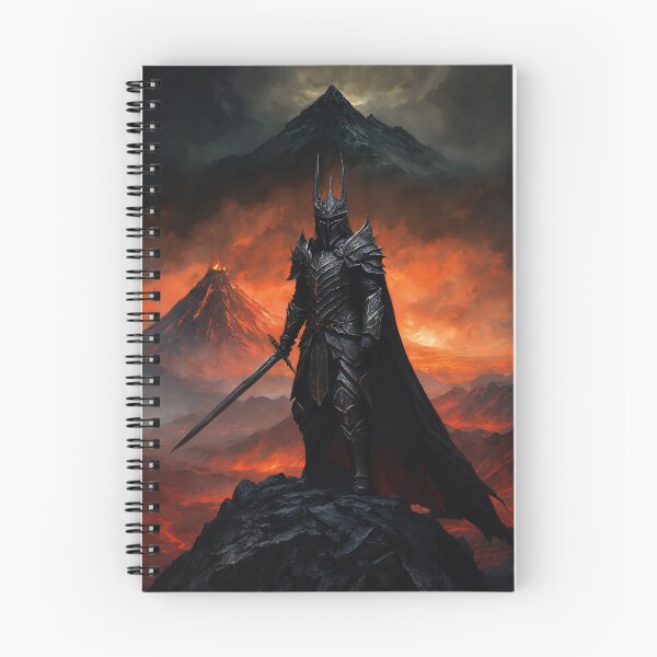 Item preview,  A warrior in black armor with a sword in his hands.  designed and sold by JoraArt.