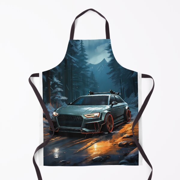 Item preview, Audi RS4 In Custom Widebody Kit, Dark And Snowy Forest Theme designed and sold by RevUpDesign.