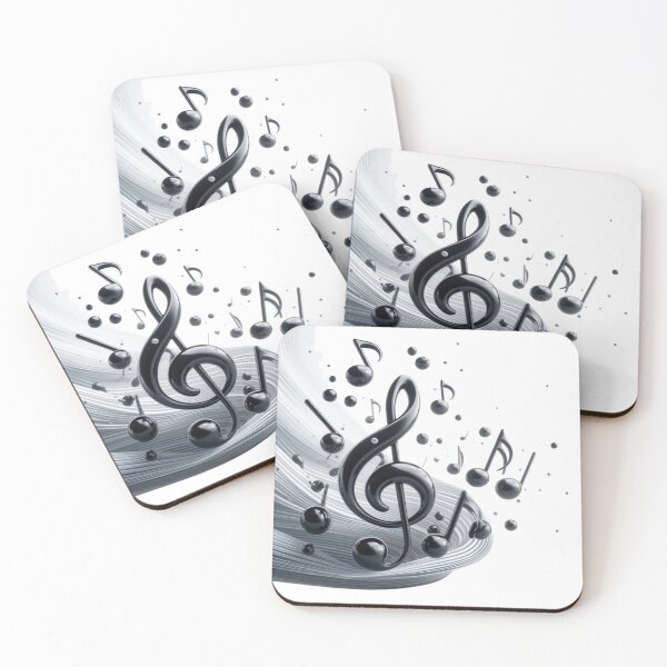 Item preview, Bright musical notes designed and sold by FusiTink.