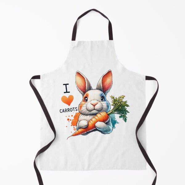 Item preview, I love carrots. The proud rabbit designed and sold by CameliaWave.