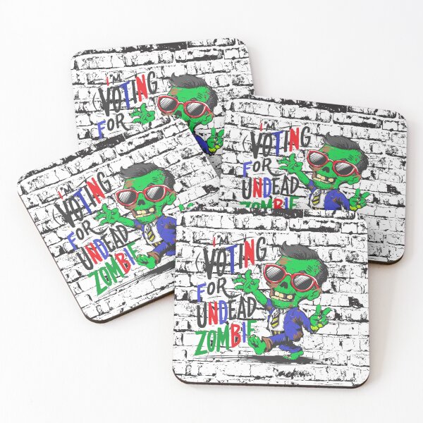 Item preview, I'm Voting For Undead Zombie designed and sold by FanaticB.