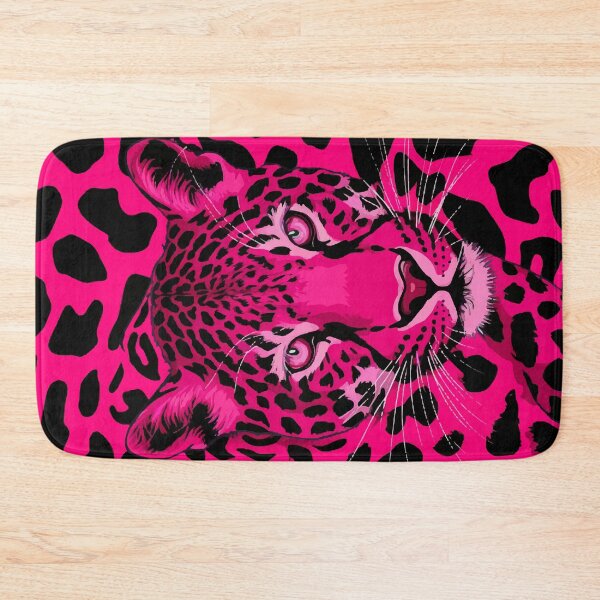 Item preview, Leopard pattern pink black designed and sold by HandicraftArt.