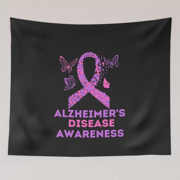 Item preview, Purple Awareness Ribbon - Alzheimer's Disease  designed and sold by lorenzoha.
