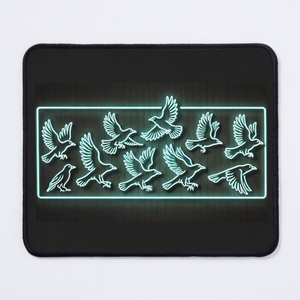 Item preview, When Among Crows Crow Theater Neon Sign designed and sold by darkskydelights.