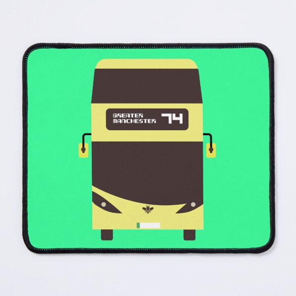 Item preview, Greater Manchester Bee Network Yellow Bus designed and sold by jimmy-digital.