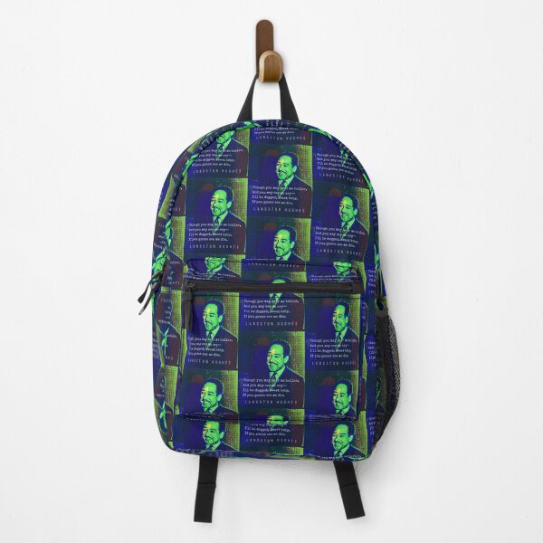 Item preview, Langston Hughes quote: Though you may hear me holler, And you may see me cry— I'll be dogged, sweet baby, If you gonna see me die. designed and sold by artbleed.