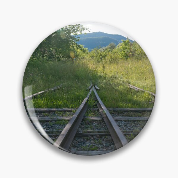 Item preview, Old Railway Tracks through a Field, Newfoundland designed and sold by jrtwynam.