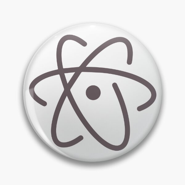Item preview, Atom Logo designed and sold by GlassySteel.