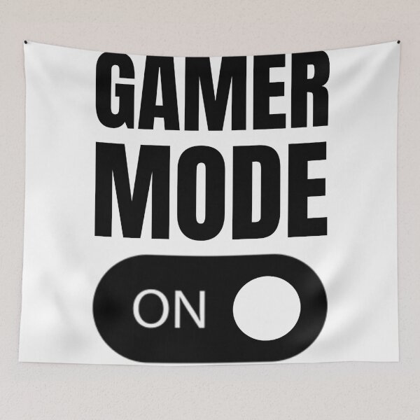 Item preview, Gamer Mode ON  designed and sold by GRINspiration.