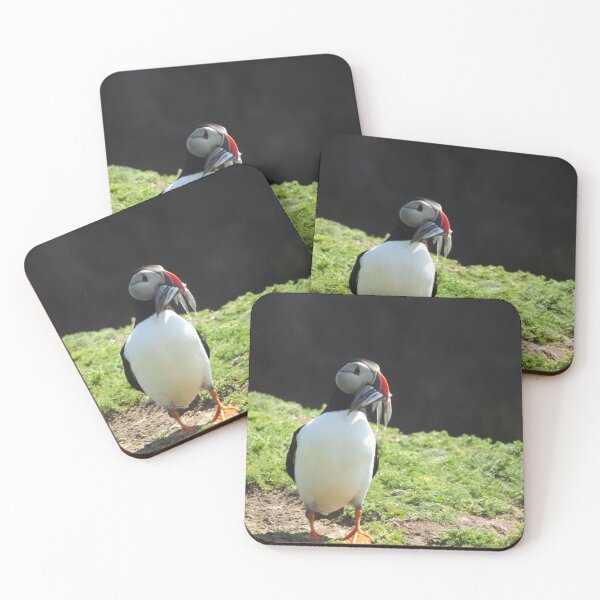 Item preview, Puffin with eels designed and sold by earthprints.