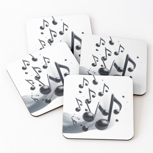 Item preview, bright eighth notes designed and sold by FusiTink.