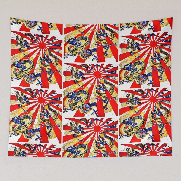 Item preview, Rising Sun and Dragons  designed and sold by Daruma786.