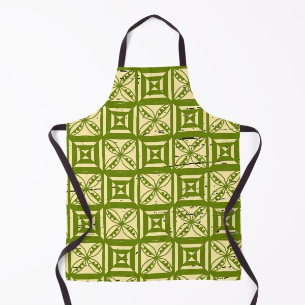 Item preview, Fata 'o Tu'i Tonga Tongan Traditional Polynesian Green Pattern designed and sold by InkKiai.