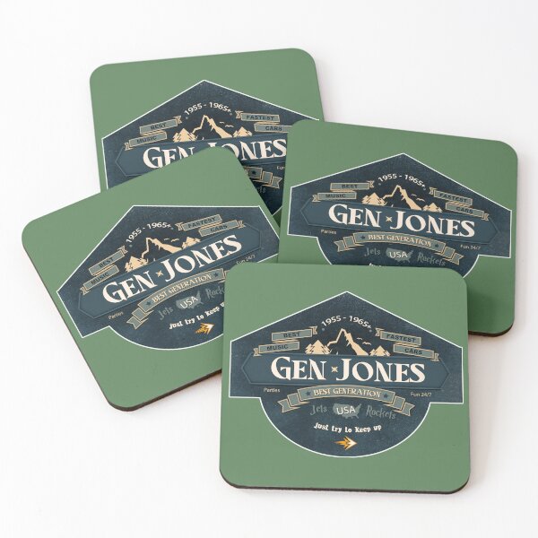 Item preview, GEN JONES (Generation Jones) designed and sold by Ed Rosek.