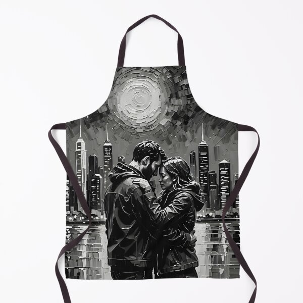 Item preview, Parting Embrace Under the City Glow designed and sold by DiscoGypsyFish.