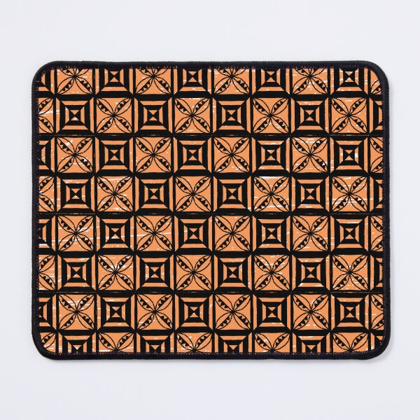 Item preview, Fata 'o Tu'i Tonga Tongan Traditional Polynesian Orange Pattern designed and sold by InkKiai.
