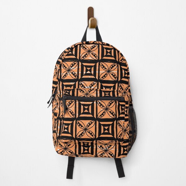 Item preview, Fata 'o Tu'i Tonga Tongan Traditional Polynesian Orange Pattern designed and sold by InkKiai.