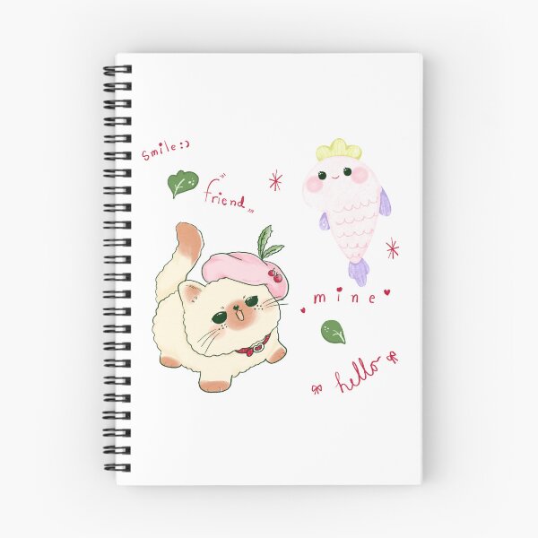 Item preview, Friendship of cat and fish designed and sold by Dub2with-su-.