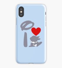 I Heart Thumper (Inverted) iPhone Case/Skin