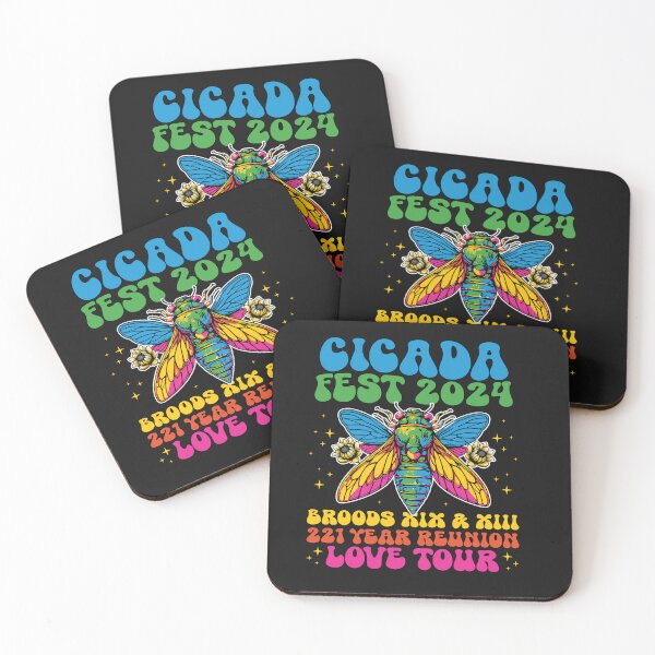 Item preview, Colorful Cicada Fest 2024 designed and sold by AlienOccupation.