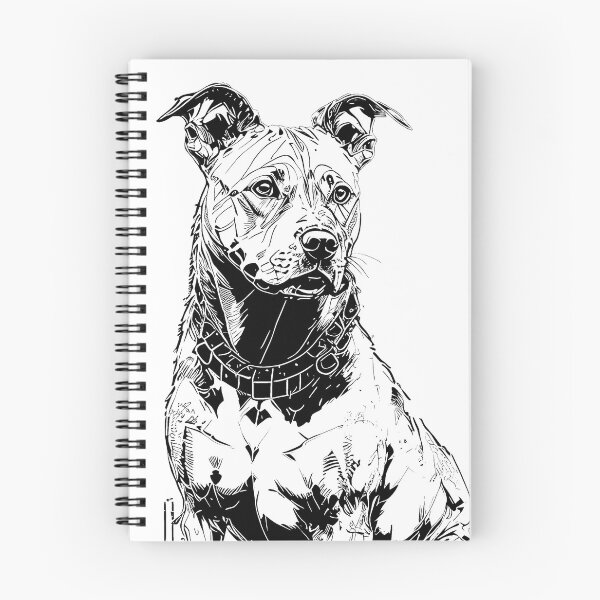 Item preview, Pitbull coloring pages designed and sold by MrBooch.