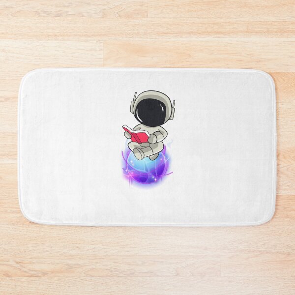 Item preview, astronaut reading on a planet designed and sold by Spirit and Style.