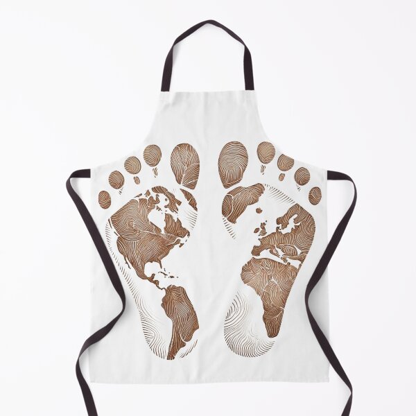 Item preview, The footprints of the world designed and sold by FusiTink.