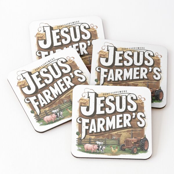 Item preview, JESUS FARMER". FUNNY CHRISTIAN FARMERS  designed and sold by Obinne.