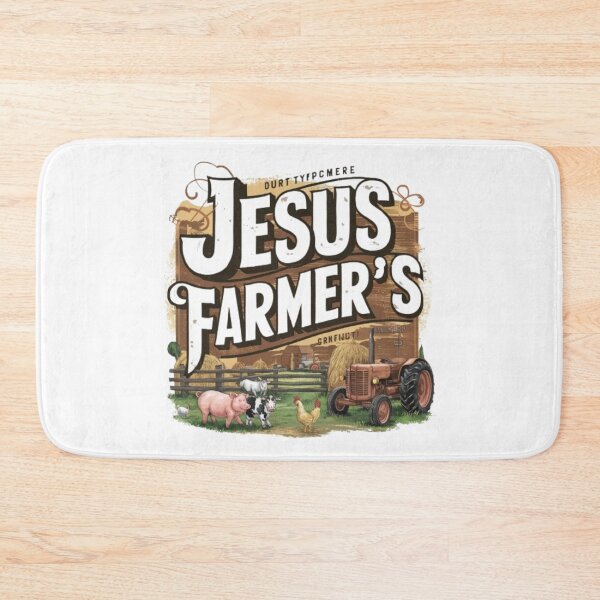 Item preview, JESUS FARMER". FUNNY CHRISTIAN FARMERS  designed and sold by Obinne.