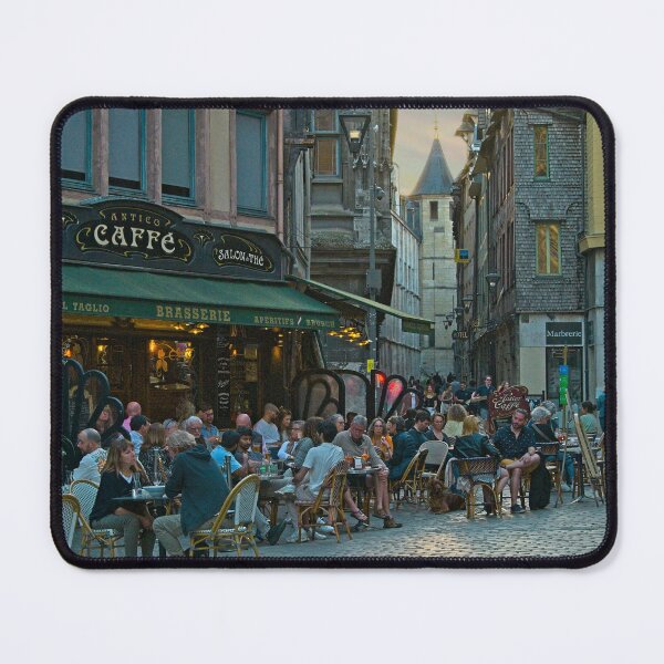 Item preview, Rouen Street Cafe France designed and sold by Martyn R Arnold Fine Art Nature & Landscape Photography.