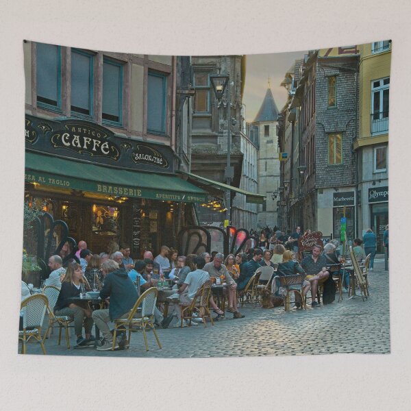 Item preview, Rouen Street Cafe France designed and sold by Martyn R Arnold Fine Art Nature & Landscape Photography.