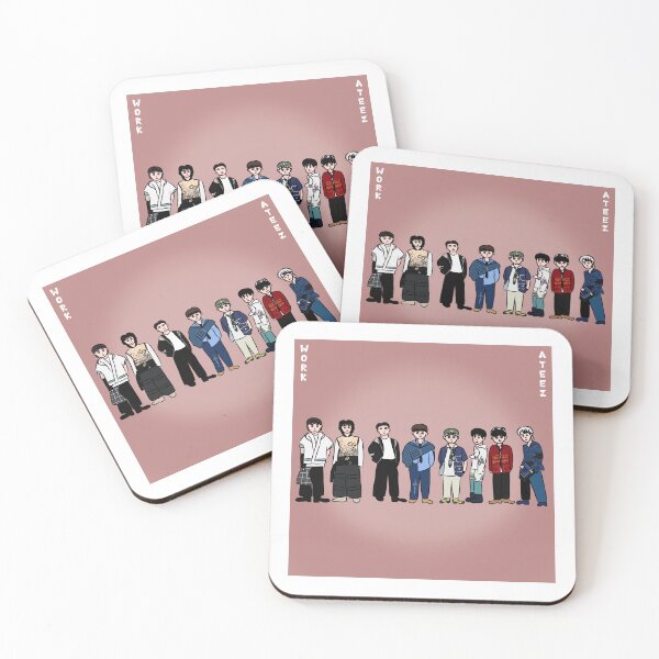 Item preview, Work by Ateez designed and sold by ArtRaftPro.