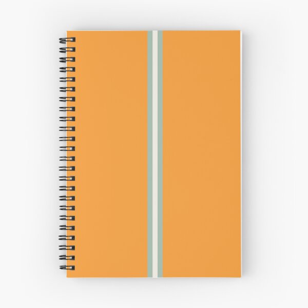 Item preview, ORANGE, MUTED GREEN & CREAM Central Vertical 3 STRIPES designed and sold by RachelMacht.