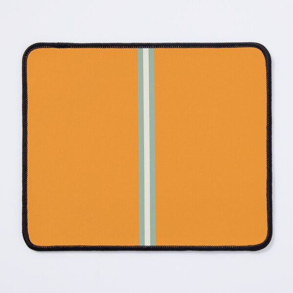 Item preview, ORANGE, MUTED GREEN & CREAM Central Vertical 3 STRIPES designed and sold by RachelMacht.