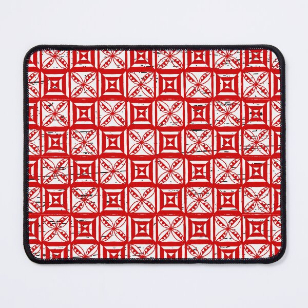 Item preview, Fata 'o Tu'i Tonga Tongan Traditional Polynesian Red Pattern designed and sold by InkKiai.