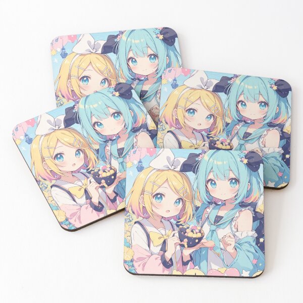 Item preview, Hatsune Miku and Kagamine Rin designed and sold by Nappy Star.