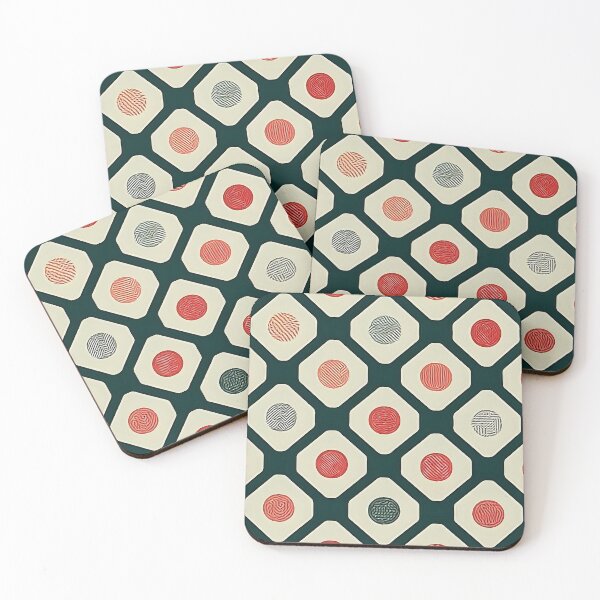 Item preview, Mid Century Modern Retro Geometric Pattern designed and sold by jessephotoart.