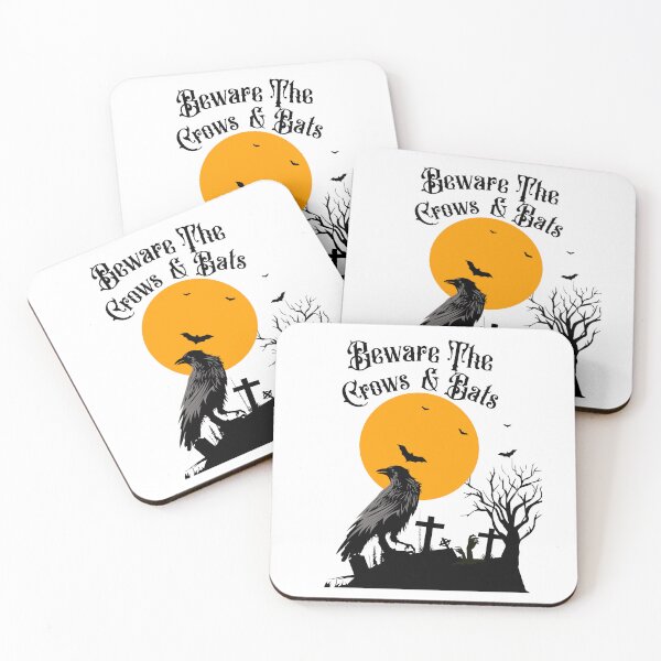 Item preview, Beware The Crows And Bats - Halloween Themed Design designed and sold by signshirtz.
