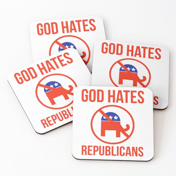 Item preview, God hates Republicans  designed and sold by Rachel the Artist .