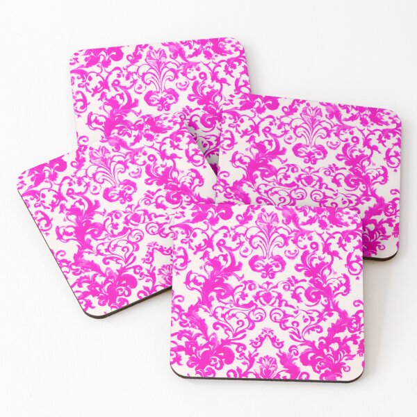 Item preview, Pink Damask Pattern 4 designed and sold by PinkGoddessLove.
