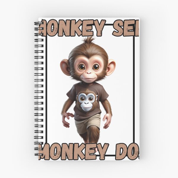 Item preview, monkey see, monkey do. designed and sold by ApolloStoreHD.