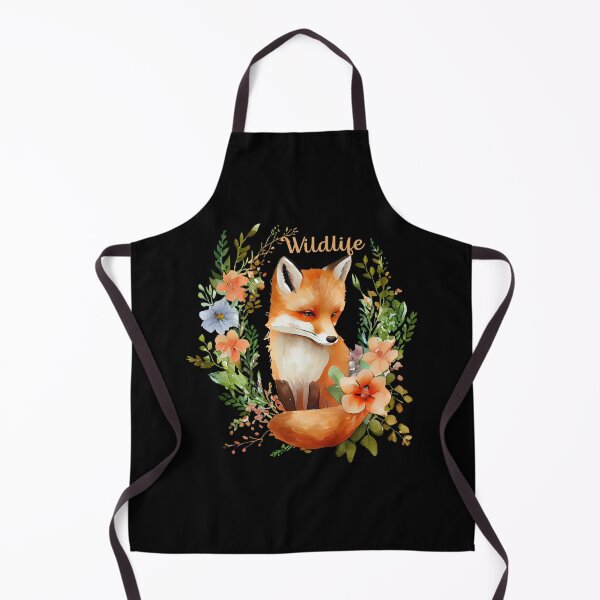 Item preview, Beautiful fox with flowers designed and sold by AnyMar2023.