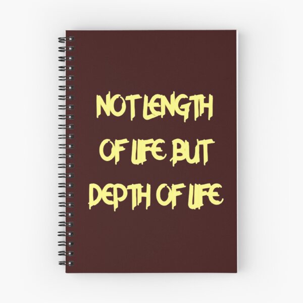 Item preview, Not length of life but depth of life. designed and sold by painting23.