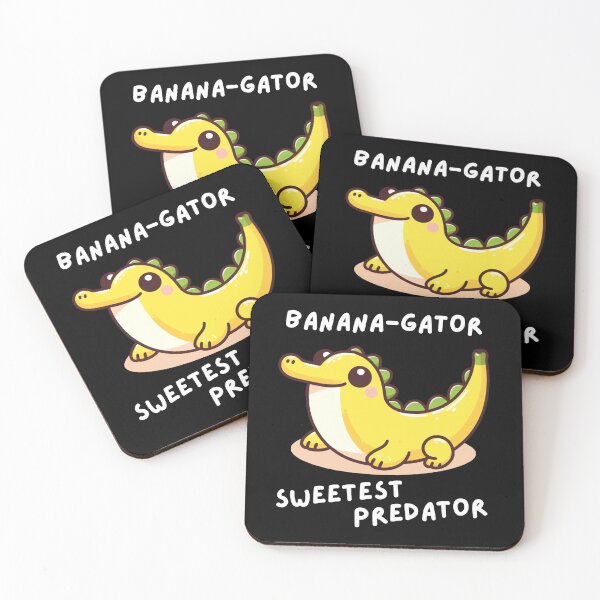 Item preview, Banana-gator sweetest predator - cute banana alligator vol. 2 designed and sold by Funny-Banana.