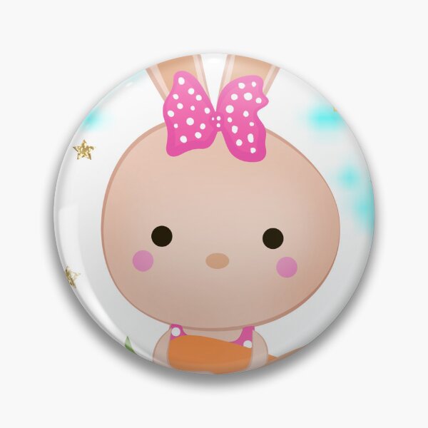 Item preview, Cute rabbit with drums in blue sky background with stars designed and sold by fuzzyfox.