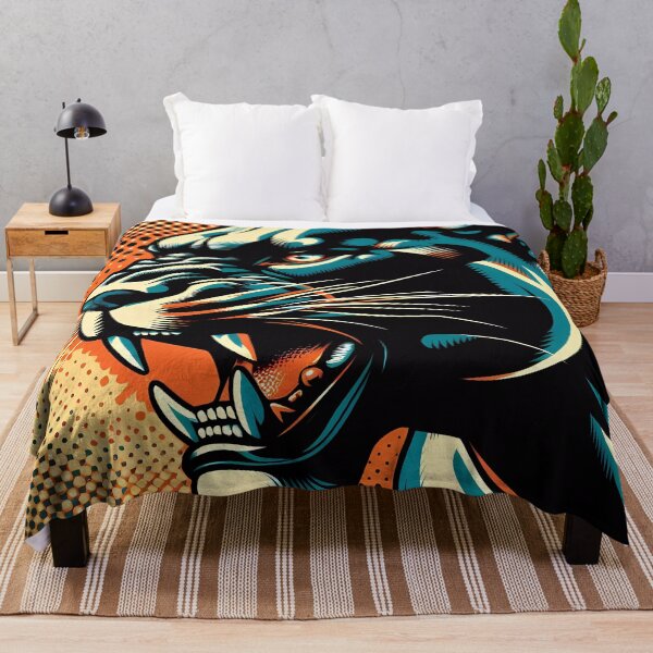 Item preview, Fierce Roaring Panther in Pop Art Style designed and sold by Vitalka-uk.