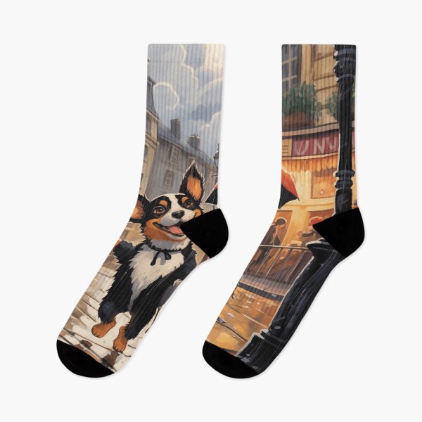 Item preview, Dogs Playing In The Rain designed and sold by Rtymer.
